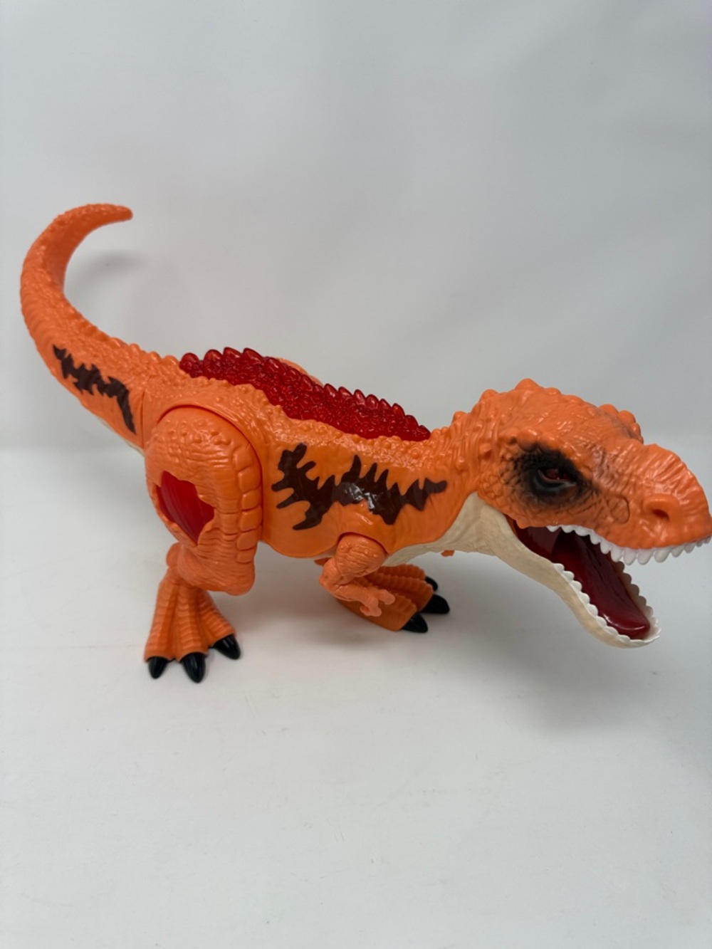 Robo Alive Dino T-Rex Lights-up & Roaring Dinosaur Figurine Kids Toy Jaw Moves
